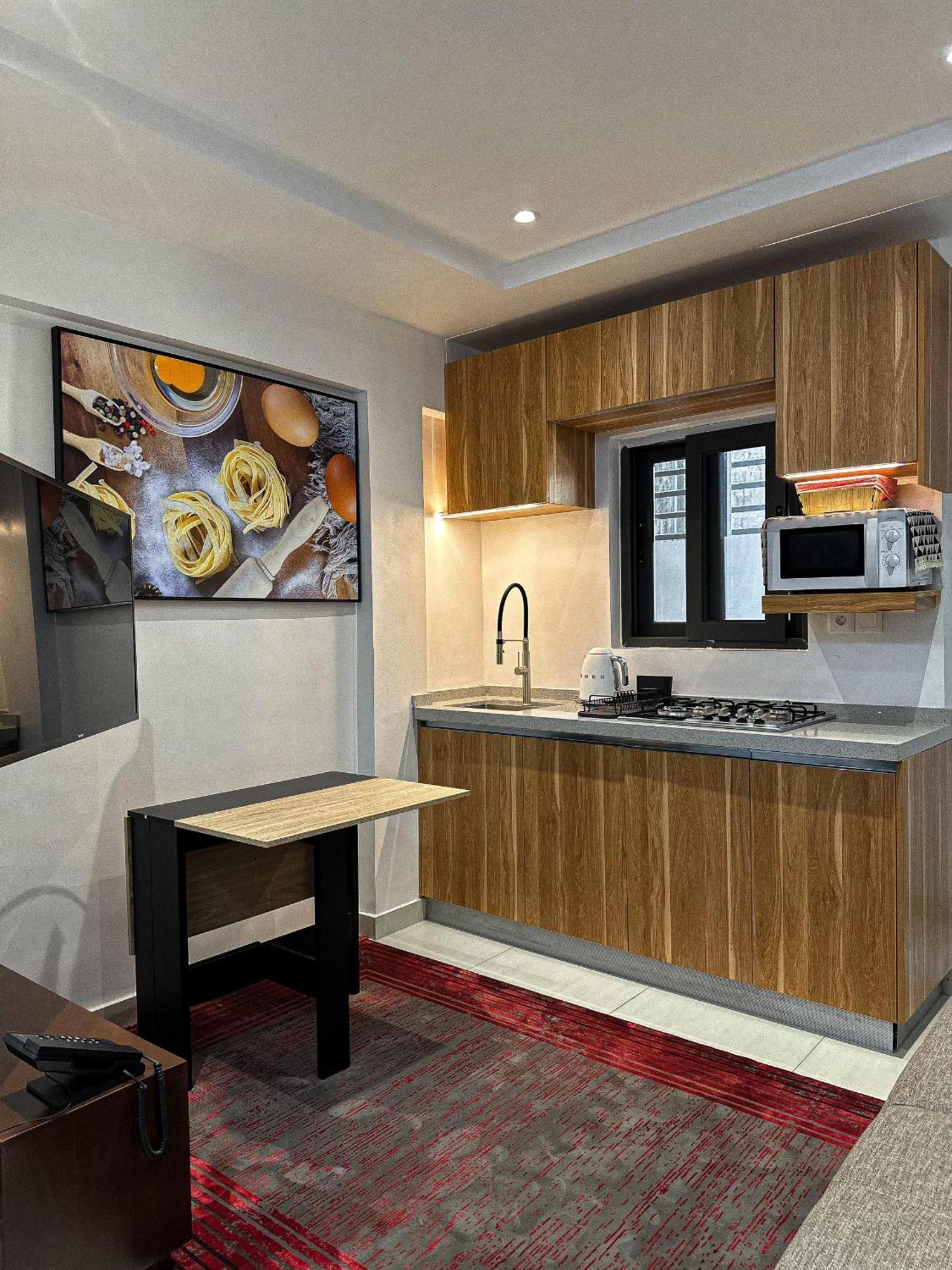 Klik Klak Appart Hotel Cotonou Exterior foto
